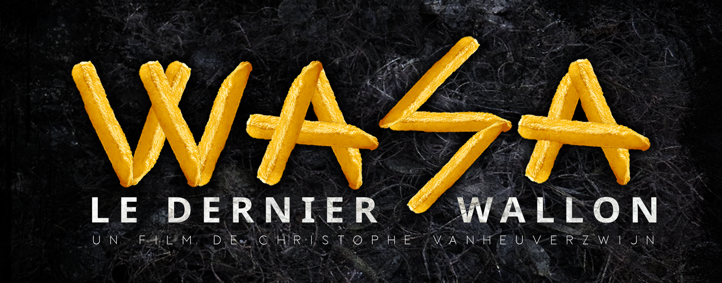 Affiche noire WASA, le dernier Wallon.